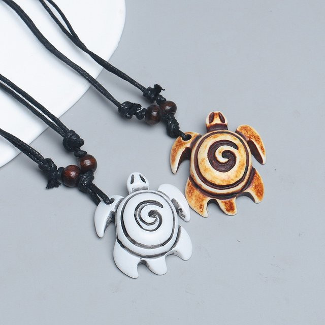 weyena Halskette, Schildkröte Charm, Harz, Bunt, Unisex - Bild 1