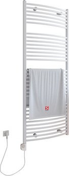Schulte Handtuchwärmer Europa inklusive Heizstab, alpinweiß, B/H/T: 60 x 153,5 x 10,9 cm - Bild 1