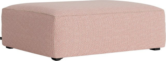 HAY Mags Soft Ottoman Small in Pink mit minimalistischem Design und Stoffbezug - Bild 1