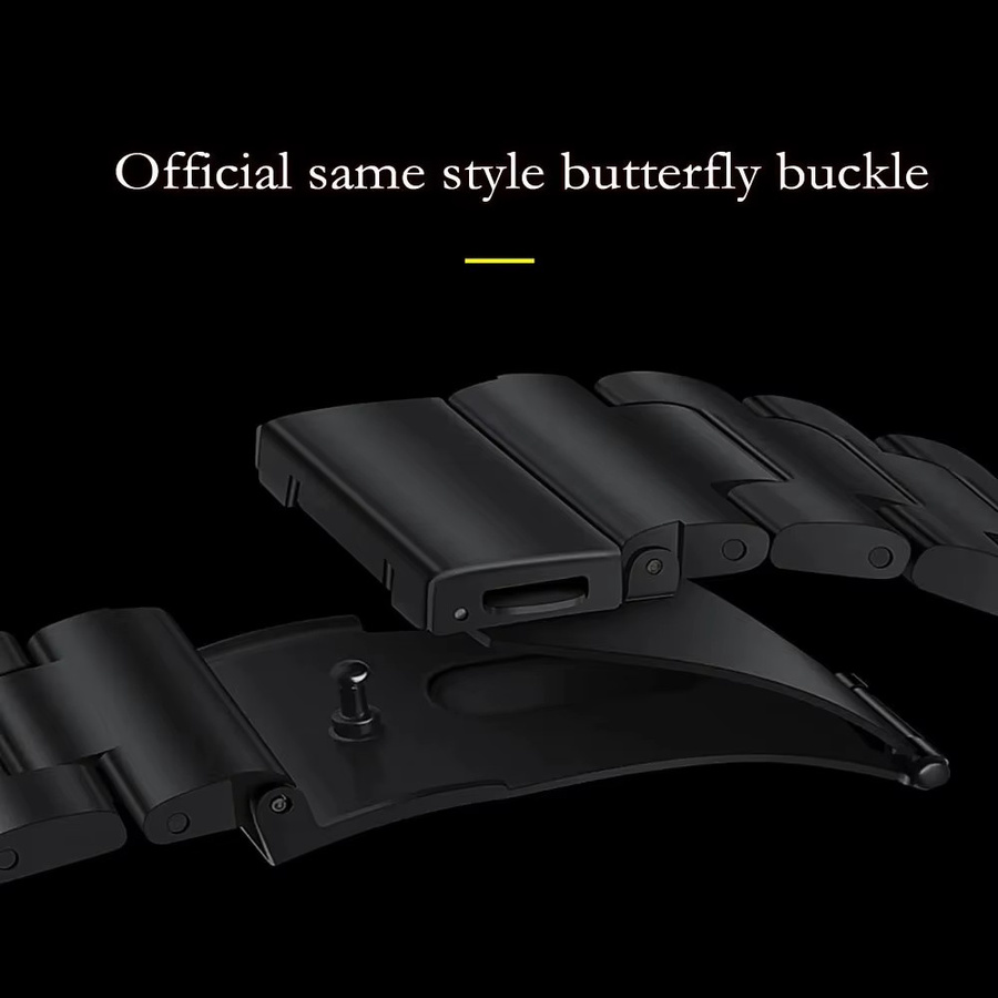 Samsung Uhrenarmband Titan, Edelstahl, Schwarz, Samsung Galaxy Watch Ultra 2022 - Bild 2