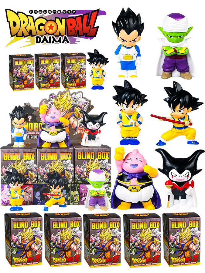 Bandai Dragon Ball Anime Figuren Blind Box Mystery Box zur Desktop Dekoration mit Goku und Vegeta - Bild 4