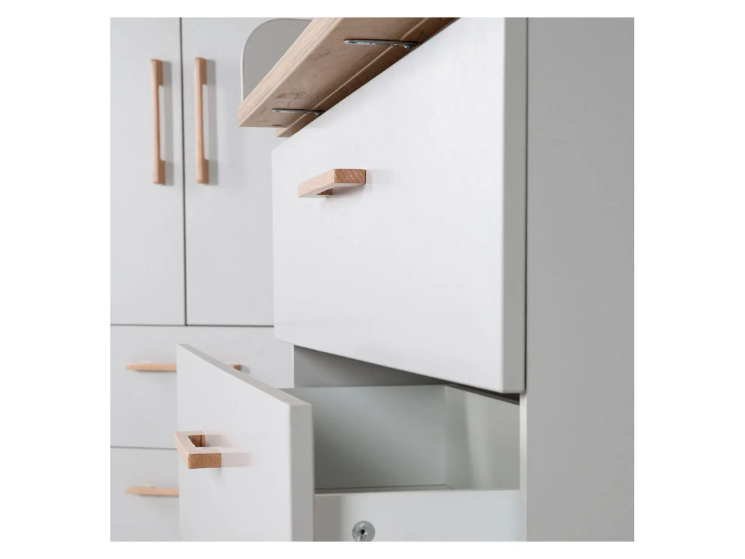Wickelkommode roba Caro mit abnehmbarem Wickelansatz und Soft-Close-Schubladen, B/H/T: 117 x 78 x 104 cm - Bild 2