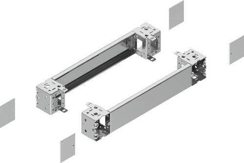 Schneider Electric NSYSPFX16100 Sockel aus Edelstahl in Silber, B: 160 cm, H: 10 cm - Bild 1