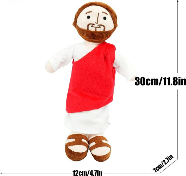 Yiran toy Jesus Plüschpuppe, Maria Stofftier - Bild 1