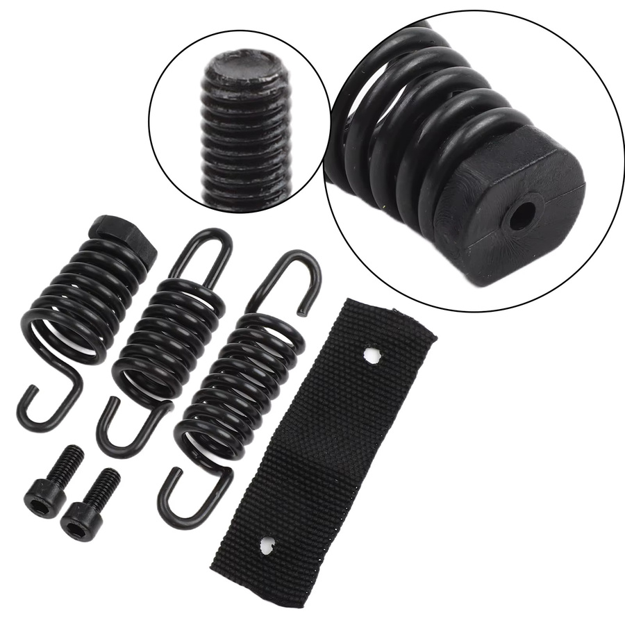 Vibratite Anti-Vibrations-Set für Kettensägen in Schwarz, passend für Jonsered 2035 2036 2040 C137 C138 sowie Modelle 335 338 420 438 440 44-2 - Bild 2