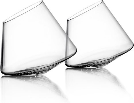 Ichendorf Milano Rolling Cognac-Glas Tumbler 2er-Set transparent - Bild 1