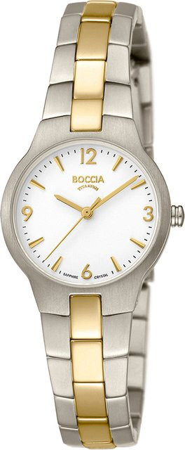 Boccia Damenuhr, Titanium, Quarz, Silber, 29 mm, 5 ATM - Bild 1