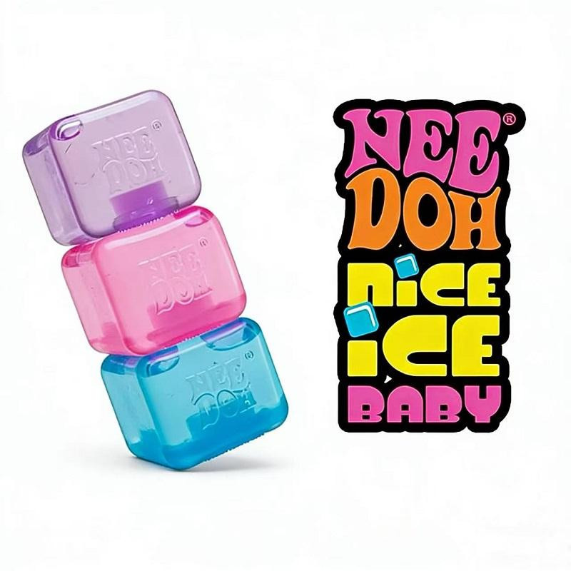 Schylling Nice Cube Stressabbau-Spielzeug, Knet-Sensorik-Fidget - Bild 1