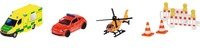 SIKU Rettung Modellfahrzeug Geschenkset in Rot, Gelb und Orange-Weiß - Bild 1