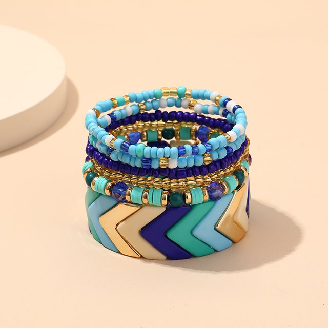 YUQINQIN Armband-Set, Acryl, Bunt, Unisex - Bild 1
