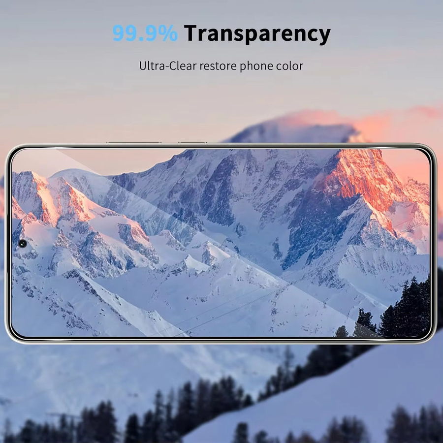 4er-Set Gehärtetes Glas Display Schutzfolie für Xiaomi Poco M7 Pro 5G M6 M5 M5S M3 X7 Pro X6 X5 X3 NFC F7 F6 F5 F3 C65 C55 C51 in Transparent - Bild 4