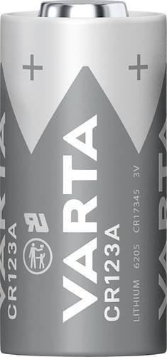 Varta Lithium Cylindrical CR123A Fotobatterie, 2 Stück, 1430 mAh, 3V - Bild 2