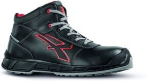 Sicherheitsschuh U-POWER STING Hochschuh aus Leder in Schwarz, Größe 45, S3S CI FO SR - Bild 1