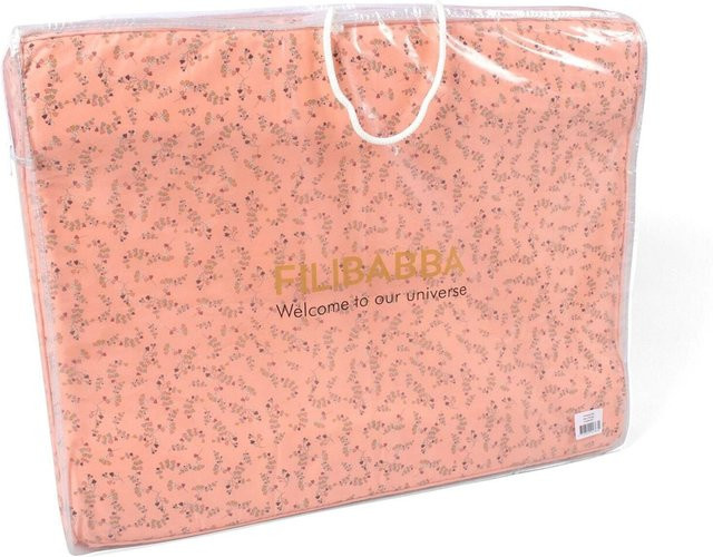Filibabba Wickelauflage Botanical Love in Pink Multicolour aus Bio-Baumwolle (Oeko-Tex zertifiziert) - Bild 1