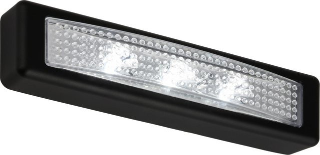 Briloner Mobiles LED-Licht Pusi, 3-flammig, Schwarz, mit Touch-Funktion und Batteriebetrieb - Bild 1