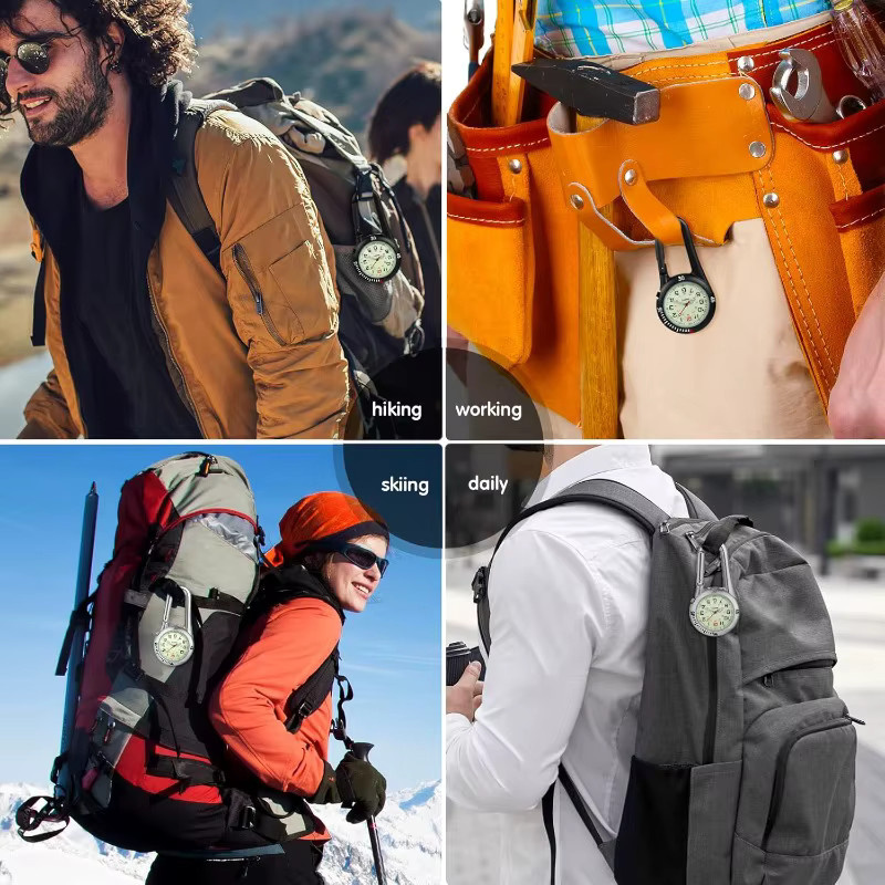 TINUORA Digitaluhr, Quarz, Rund, Kunststoff, Weiß, Unisex - Bild 2