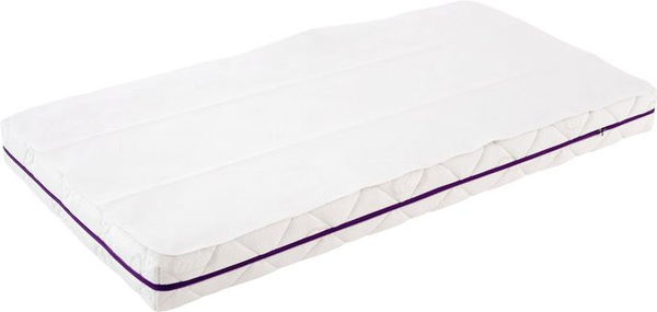 Träumeland Molton-Matratzenauflage wasserdicht aus Baumwolle mit PU-Membran, Weiss, B/T: 140 x 70 cm
