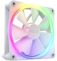 NZXT F120 RGB Single Gehäuselüfter, Multicolor, Weiß, B/T/H: 12 x 12 x 2,6 cm - Bild 1