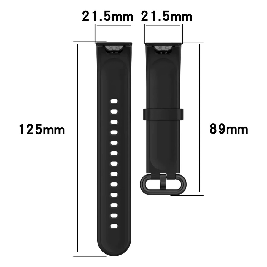 Xiaomi Uhrenarmband Silikon, Redmi Watch Lite, Redmi Watch 2 Lite, Unisex - Bild 4