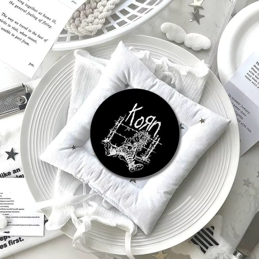 K-Korn Brosche, Rock Band Musik, Unisex - Bild 5