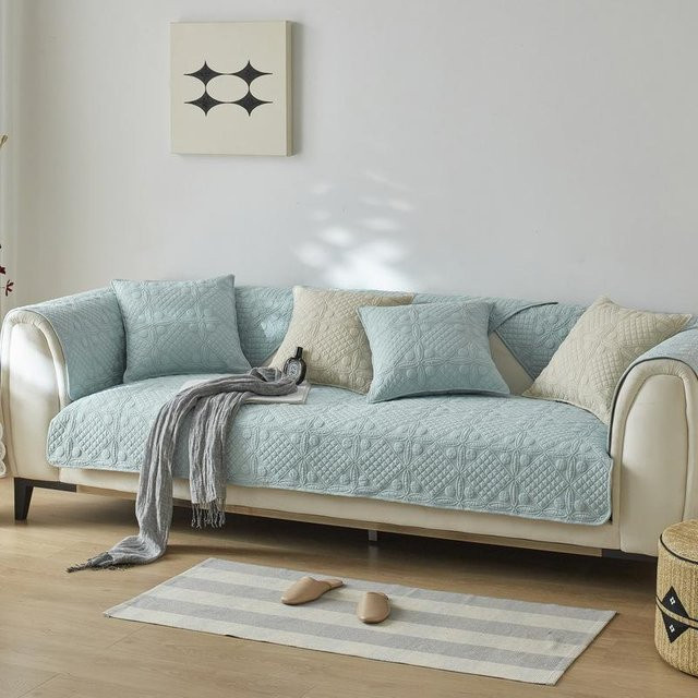 Super Six Kissenbezug aus Washed Cotton im Retro-Stil, quadratisch, B/H: 70 x 70 cm - Bild 1