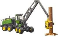 Bruder John Deere 1270G Harvester Modellfahrzeug für die Forstwirtschaft in Grün/Schwarz - Bild 2