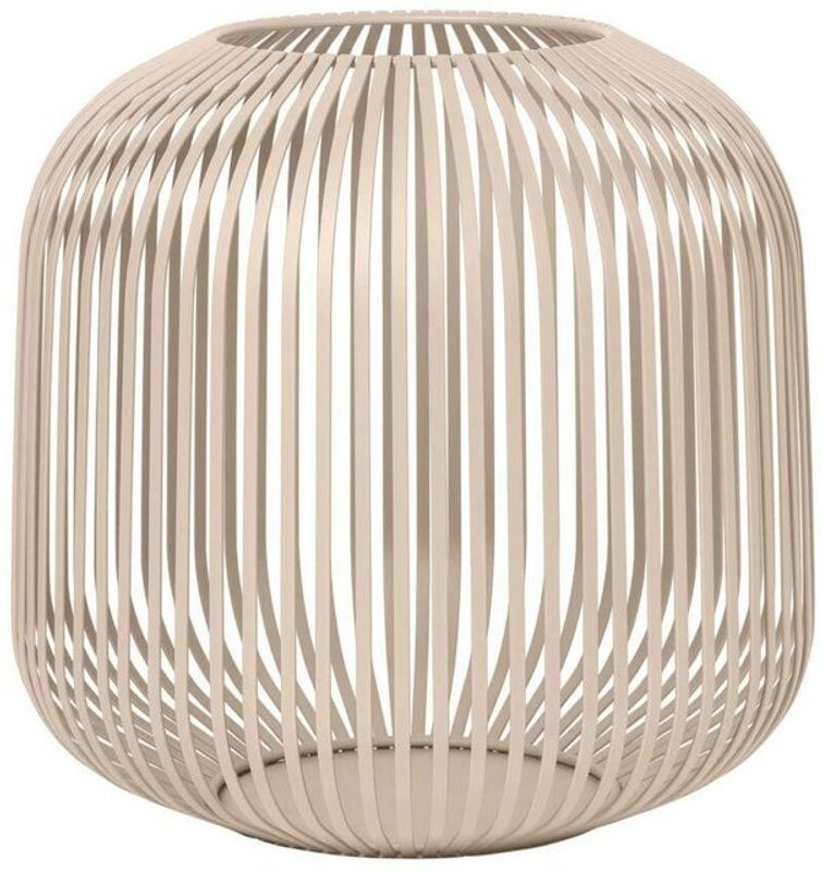 Blomus Laterne LITO Nomad Windlicht aus Metall in Beige, Höhe: 27 cm - Bild 1