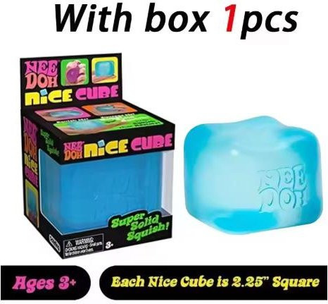 Schylling Needoh Nice Cube, Sensorisches Fidget Spielzeug - Bild 1