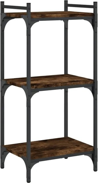 vidaXL Bücherregal im Industrial Design mit 3 Böden in Braun, B/T/H: 40 x 30 x 86 cm - Bild 1
