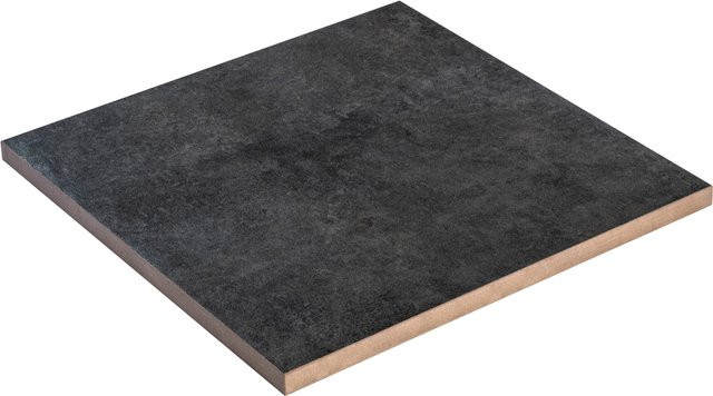 DIEPHAUS Terrassenplatte CERAMIA CONCRETO in Betonoptik, Farbe: Anthrazit/Grau, B/T/H: 60 x 60 x 3 cm - Bild 1