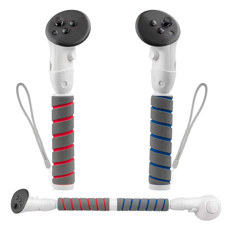 ALLOYSEED VR-Griffaufsätze als Controller-Erweiterung für Meta Quest 3S und Quest 3 - Bild 2