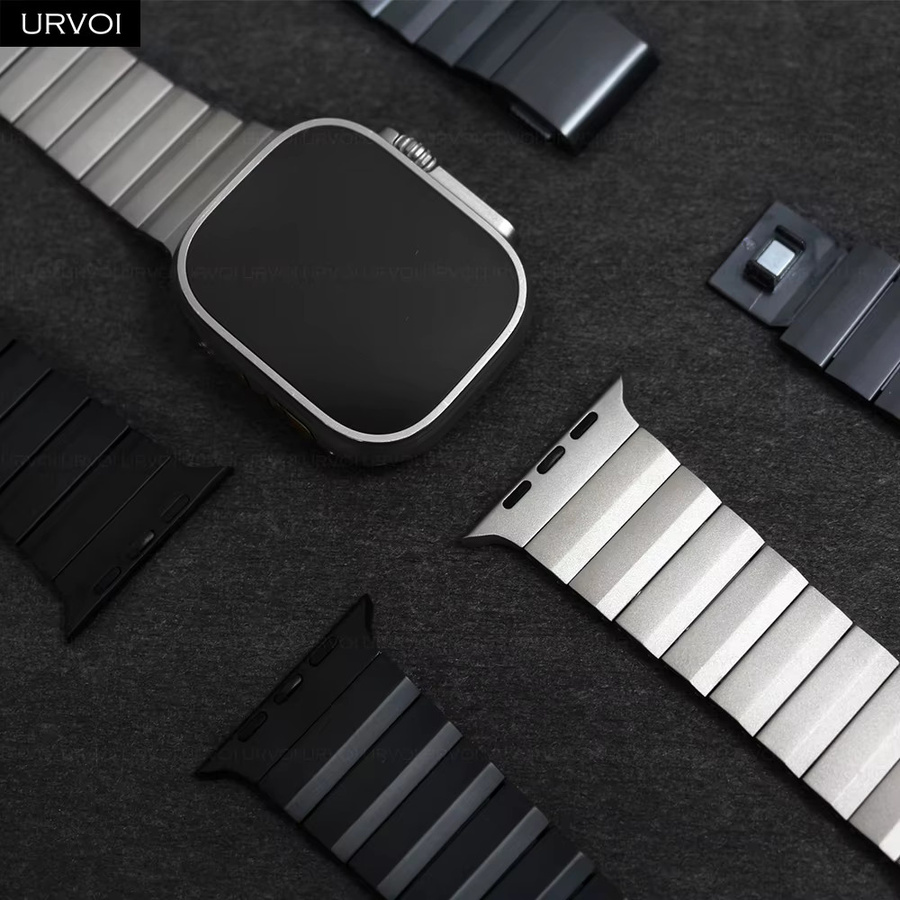 URVOI Uhrenarmband Titan, Silber, Unisex - Bild 2