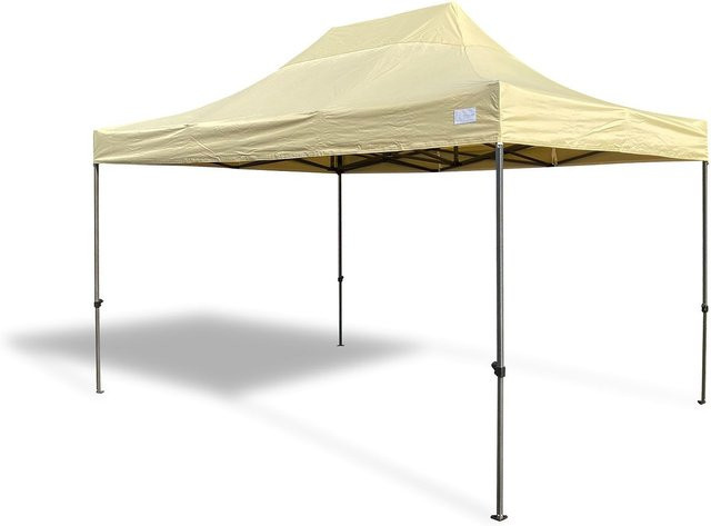 GRASEKAMP Faltpavillon Premium Line Beige B: 4,5 m, T: 3 m - Bild 1