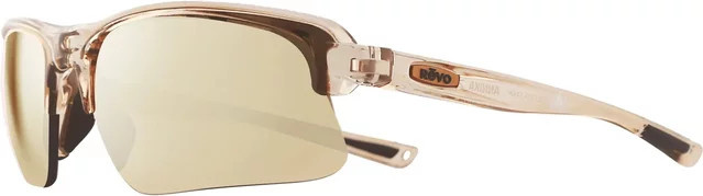 Revo Annika 2 Sonnenbrille, Halbrand, rechteckig, Unisex, Acetat, braun, beige - Bild 1