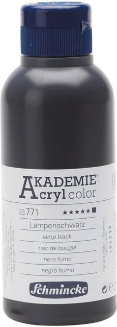 Schmincke Akademie Acrylcolor Farbe in Schwarz für Profis - Bild 1