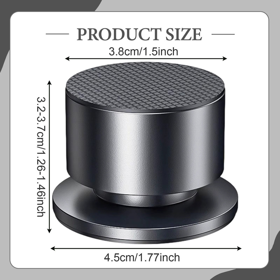 MagiDeal Lautsprecher-Spikes in Silber, stoßdämpfende Aluminium-Ersatzfüße zur Isolation für Heimkino-Audio, Subwoofer und DAC-Verstärker - Bild 5