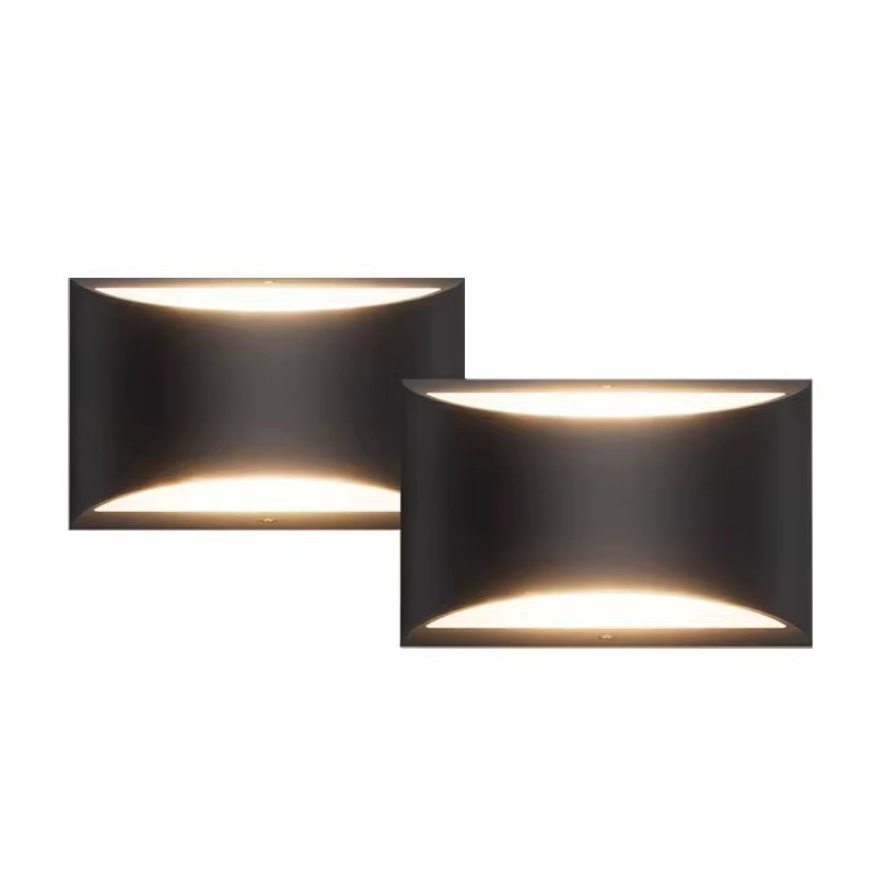 Feiyunlux Moderne LED Wandleuchte aus Aluminium für Wohnzimmer und Schlafzimmer, 6W, Weiß oder Schwarz - Bild 4