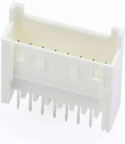 Molex Stiftgehäuse-Platine in Weiß mit 8 Polen und einem Rastermaß von 2,50 mm - Bild 1