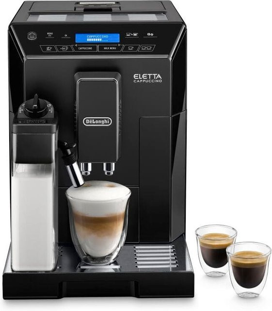 De'Longhi Eletta Cappuccino ECAM 44.660.B Kaffemaschine in Schwarz mit Touch-Display und integriertem Milchsystem - Bild 2