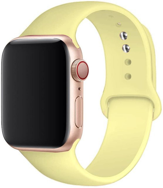 apband Uhrenarmband Silikon, Weiß, Unisex - Bild 1