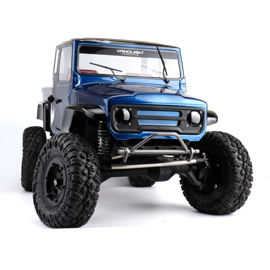 HooCrawler Ultra Hard Titanlegierung 1/10 RC Crawler Bumper Frontstoßstange, Metall, Zubehör - Bild 2