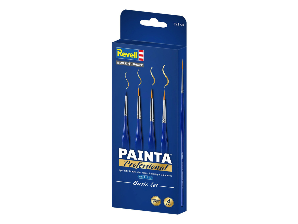 Revell Painta Professional Brushes Basic Set, Synthetikfaser - Bild 4