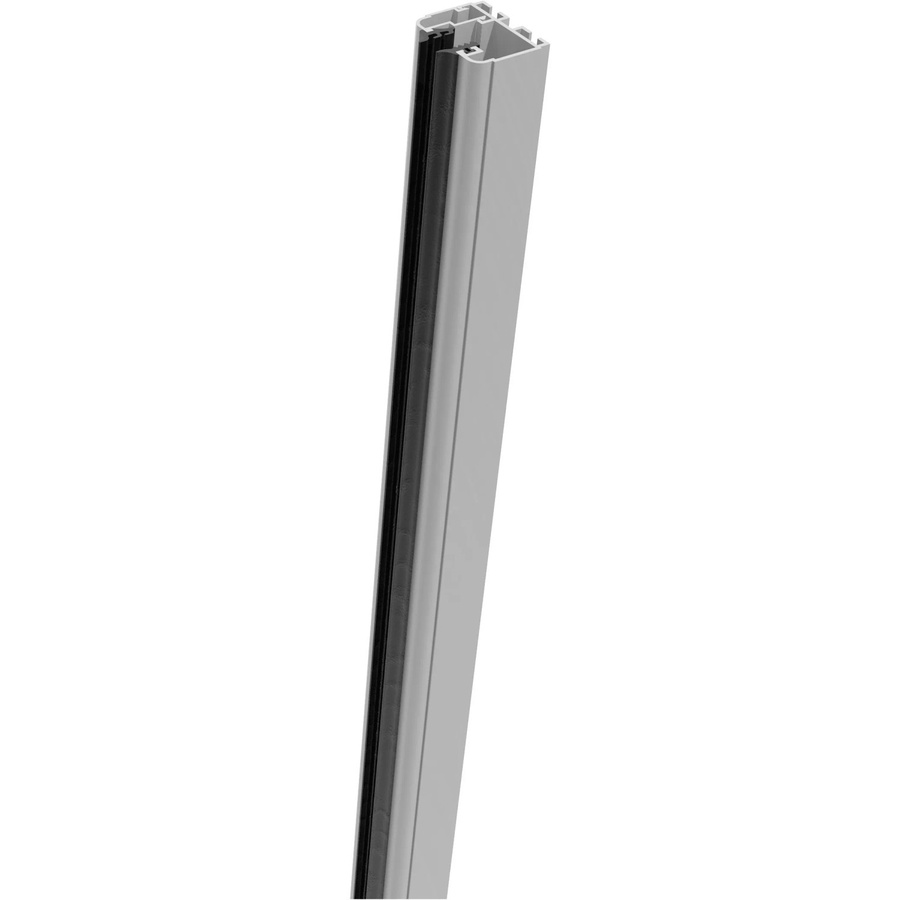 GroJa Klemmschiene rechts für Glas und Platten in Grau (ähnlich RAL 9006) - Bild 2