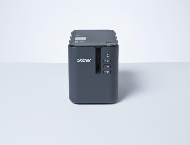 Brother P-Touch PT-P900Wc Etikettendrucker mit Thermotransfer, Wi-Fi und USB, Farbe Grau - Bild 1
