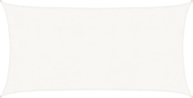 vidaXL Sonnensegel aus HDPE in Weiß, B x B: 4 x 7 m - Bild 1