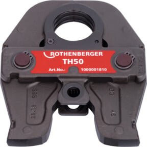 Rothenberger Pressbacke Standard TH50, 3-gliedrig, grau aus Stahl - Bild 1