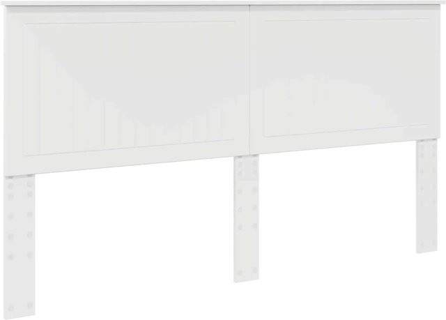 vidaXL Kopfteil aus Holzwerkstoff in Weiß, Breite: 180 cm - Bild 1