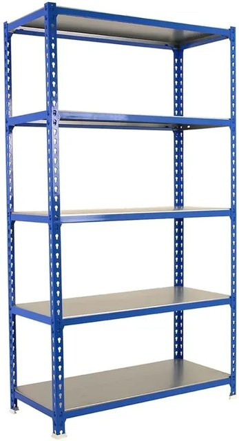 PROREGAL Schwerlastregal Big Metal Shark Blau-Verzinkt, H x B x T: 200 x 120 x 50 cm, Fachlast 200 kg - Bild 1