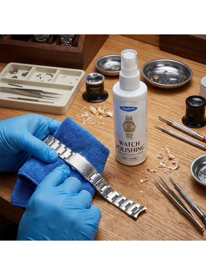 CAOWTAN Schmuckreinigungslösung, Pflegeset für Silber- und Goldschmuck - Bild 5
