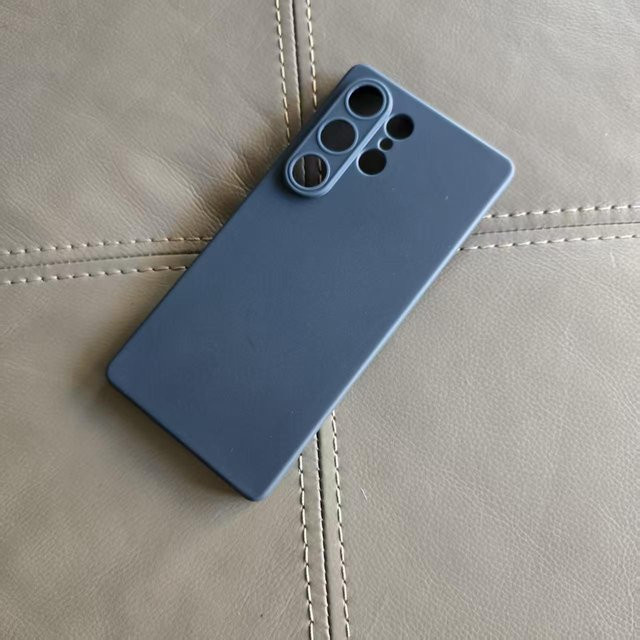Stoßfeste Flüssigsilikon-Schutzhülle für Samsung Galaxy S26 Ultra S25 S24 S23 S22 S21 in Blau - Bild 1